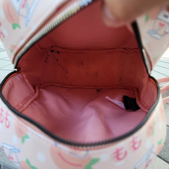 BioWorld Pastel Peach Milk Mini PVC Backpack - Picture 10 of 14